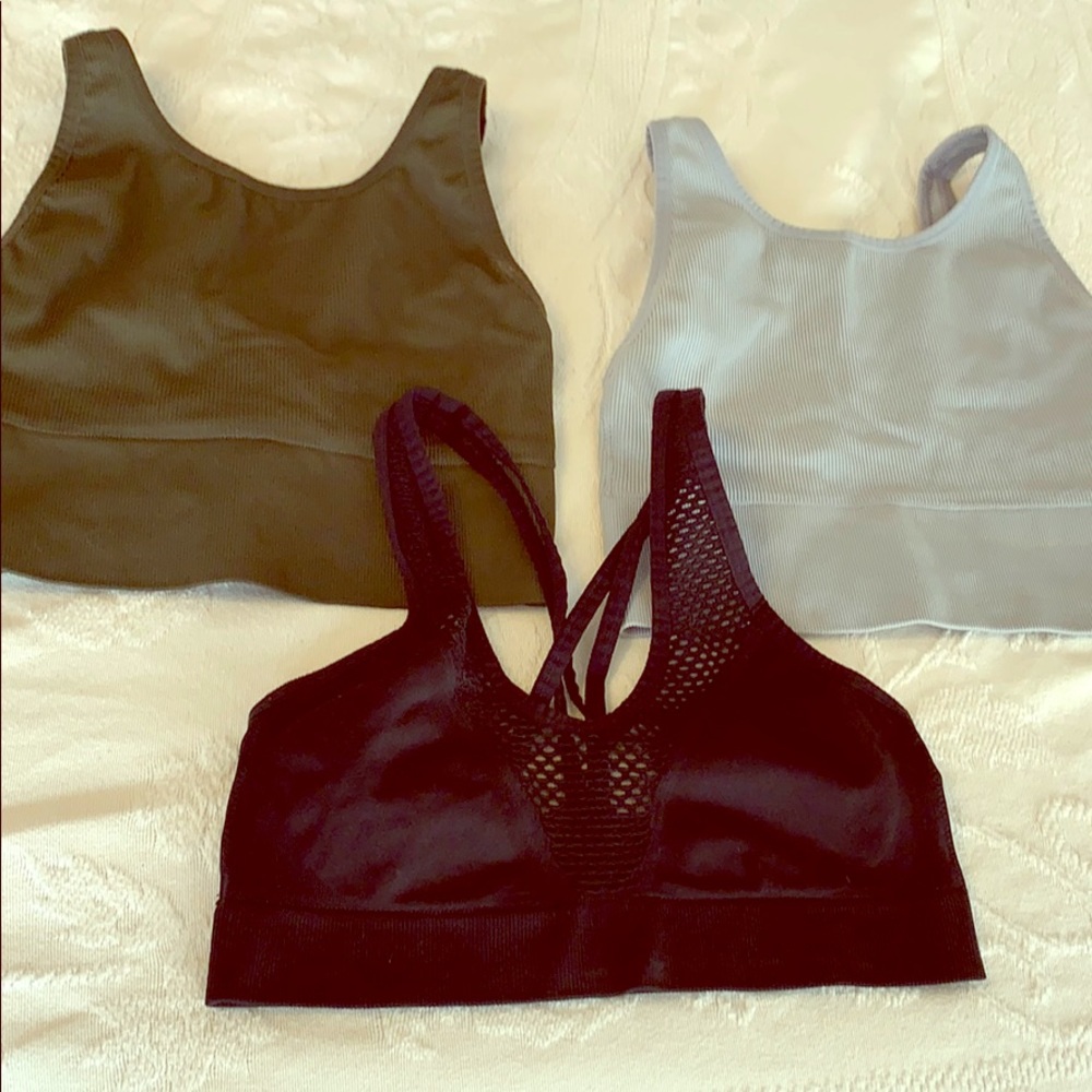 3 Victoria secrets sports bras